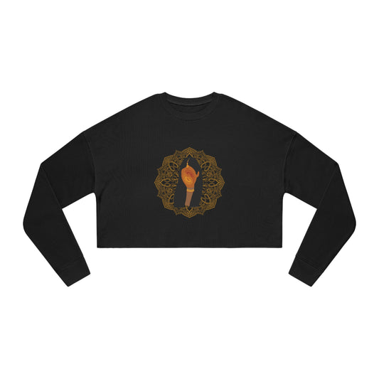 Paisley Persona - Women's Cropped Sweatshirt