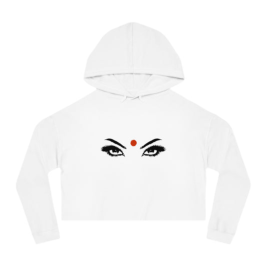 Pyaar Se Dekh Cropped Hoodie – Look, But With Love